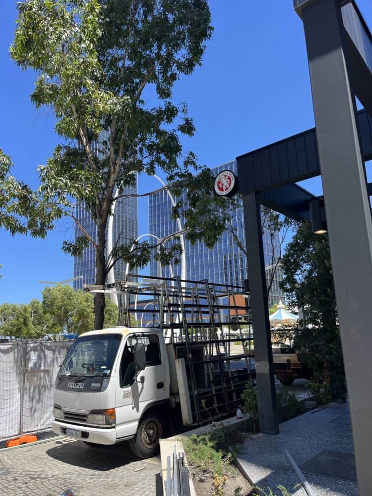 Tecsec van at Little Creatures Perth